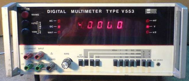 DIGITAL MULTIMETER V553
