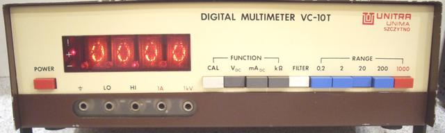DIGITAL MULTIMETER VC-10T